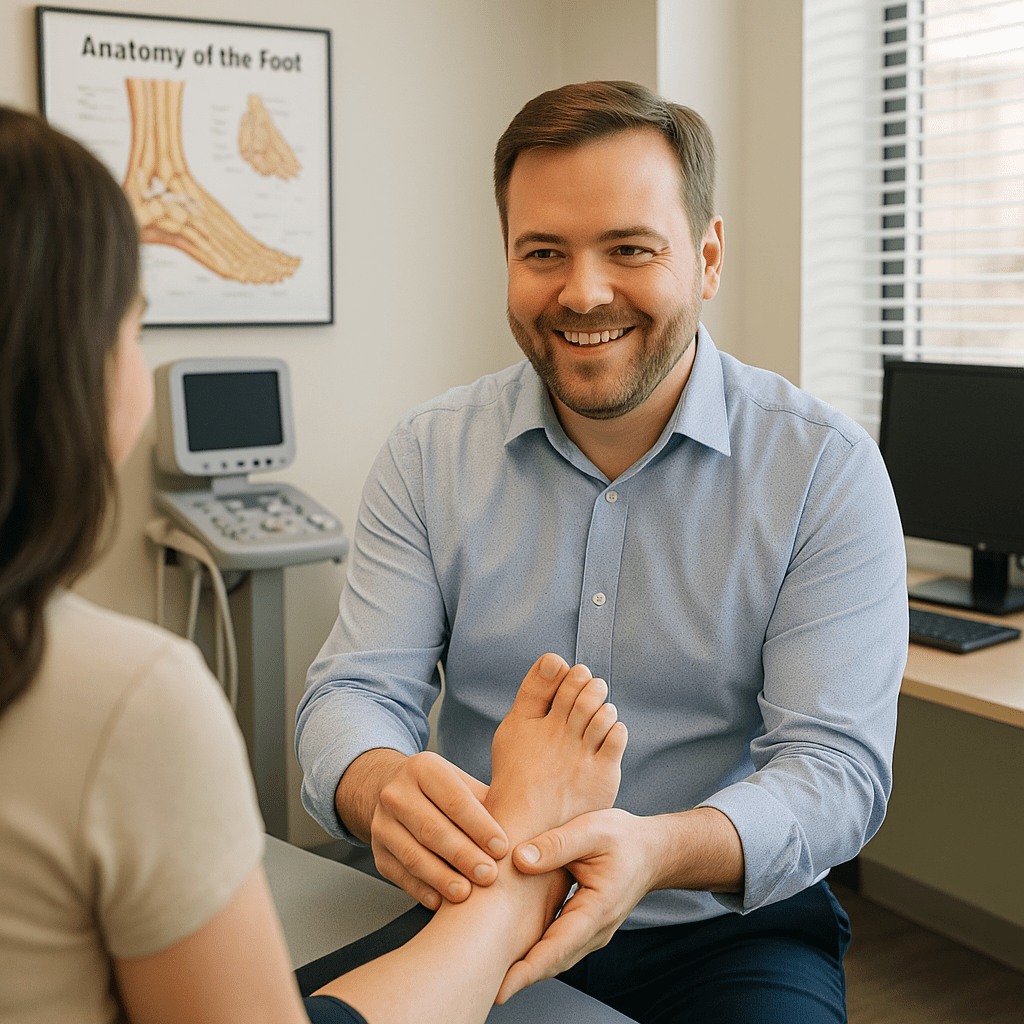 dr n med. Leszek Kuik, chirurg ortopeda stopy i stawu skokowego, konsultacje z usg